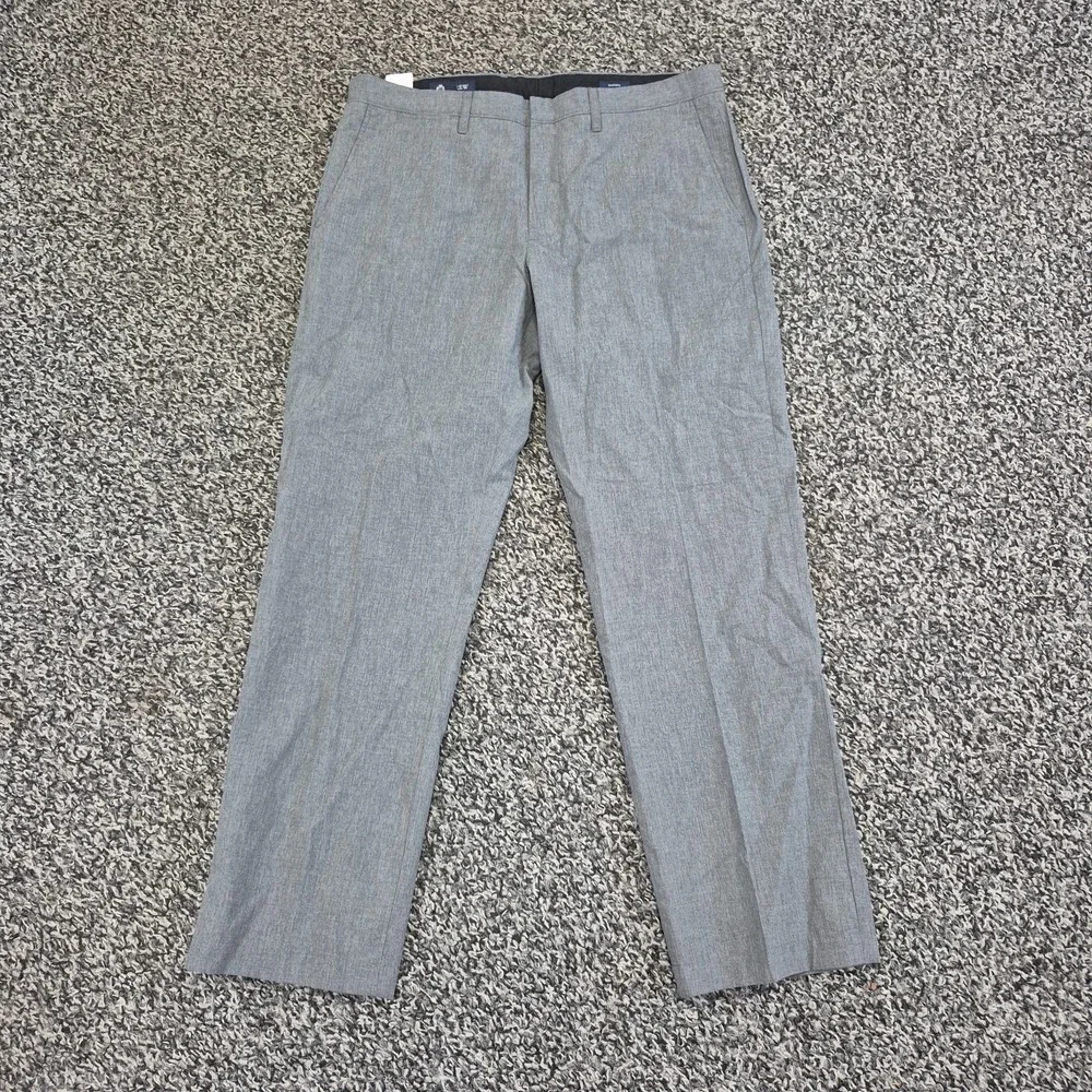 J. Crew Bedford Pants Mens 34x30 Gray Slim Fit Chino Khaki New Cotton